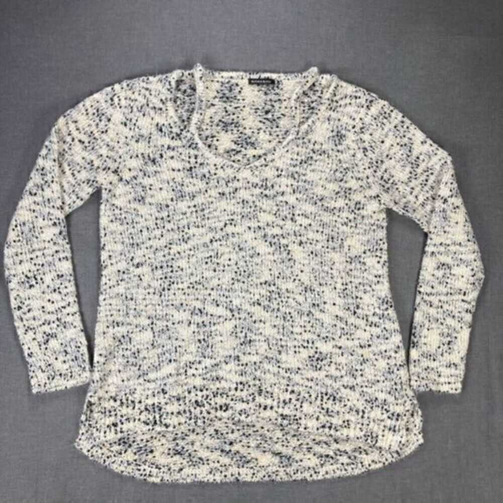 Blush & Bloom Sweater Womens Sz L Cutout Knitted Color Effect Bohemian‎ Pullover
